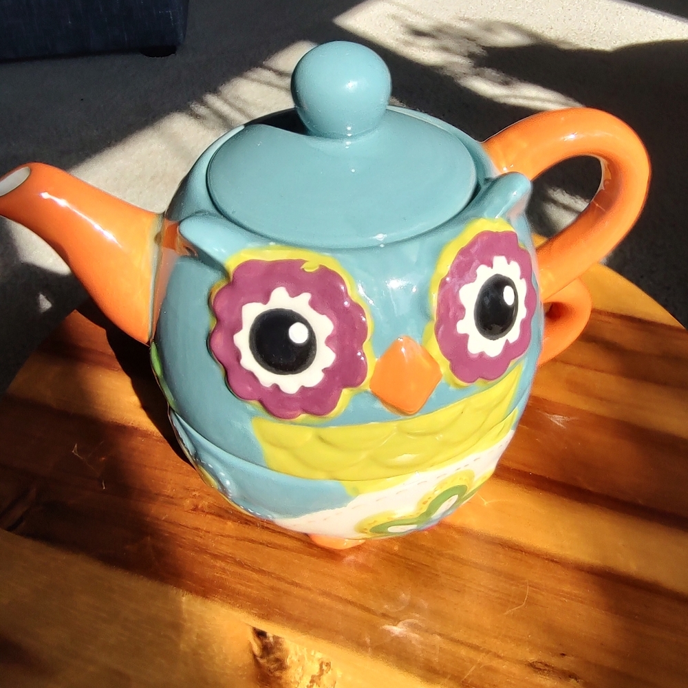 Owl Tea for One Teapot 🦉